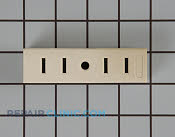 Ceramic Receptacle Block - Part # 245792 Mfg Part # WB17K5015
