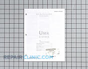 Manual, use & care - Part # 894960 Mfg Part # 74005527
