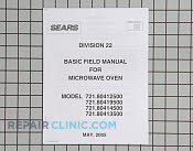 Manuals, Care Guides & Literature - Part # 1317707 Mfg Part # 3828W5S5237
