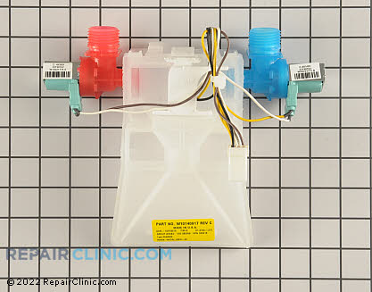 Water Inlet Valve W10140917 Main Product View