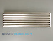 Stainless steel grille, 36"x11"(650,561s)(6sg3611) - Part # 1489799 Mfg Part # 7007345