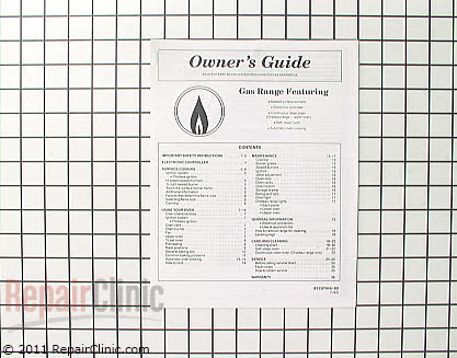 Owner's Manual (OEM)  8113P046-60, 724510