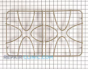Burner Grate - Part # 911381 Mfg Part # WB31T10049