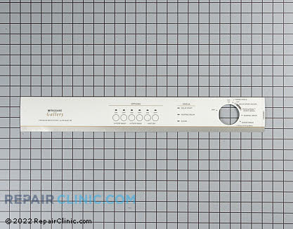 Insert-control pnl, white 154290801       Main Product View