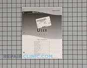 Manual, use & care - Part # 1067258 Mfg Part # 2201890