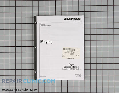 Repair Manual 16008714 Main Product View
