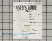 Manual, use & care (t - Part # 785864 Mfg Part # 74005247