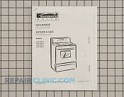 Owner's Manual - Part # 892035 Mfg Part # 316258007