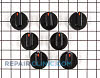 Knob kit-26,28,55,58, 12500063 Alternate Product View