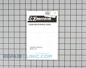 Owner's manual - Part # 1094133 Mfg Part # OMMW8111SS