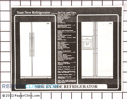 Manual, use & care 61003134 Main Product View