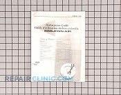 Manuals, Care Guides & Literature - Part # 752227 Mfg Part # 99001966