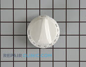 Knob thermostat (wh) - Part # 1084804 Mfg Part # WB03K10139