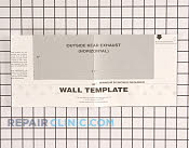 Template,installation ,wall - Part # 1055414 Mfg Part # 5304440330