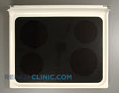 Glass Cooktop - Part # 943196 Mfg Part # WB62K10058