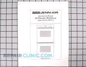 Manual, use & care - Part # 695473 Mfg Part # 71002166
