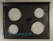 Glass Cooktop - Part # 1542080 Mfg Part # 2002M123-09