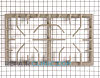 Burner Grate 74007864 Alternate Product View
