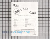 Owner's Manual - Part # 724491 Mfg Part # 8113P023-60