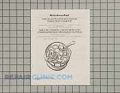 Owner's Manual - Part # 1469042 Mfg Part # W10098710
