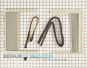 Window Side Curtain and Frame - Part # 1298146 Mfg Part # 3127A30001A