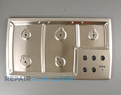 Metal Cooktop - Part # 940501 Mfg Part # 143102