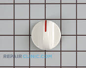 Knob timer-white - Part # 418479 Mfg Part # 154090001
