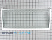 Glass shelf, spill proof - Part # 1394378 Mfg Part # 7005165