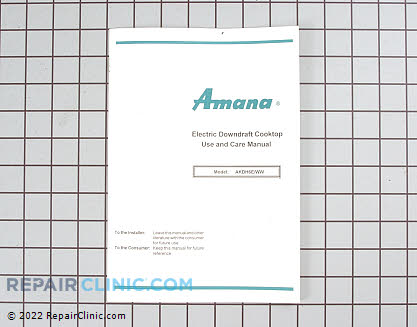 Owners manual (akdh6 0314284         Main Product View