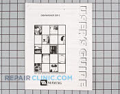 Owner's Manual - Part # 751833 Mfg Part # 99001494