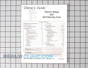 Owner's Manual - Part # 948467 Mfg Part # 74005903