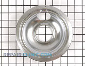6 Inch Burner Drip Bowl - Part # 824244 Mfg Part # WB32X10017