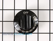 Knob, thermostat (blk - Part # 702620 Mfg Part # 74002423