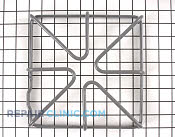 Burner Grate - Part # 257876 Mfg Part # WB31K10035