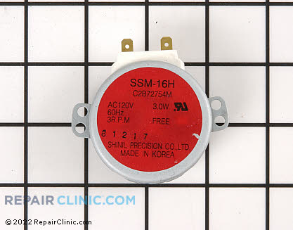 Turntable Motor 15QBP4104 Main Product View