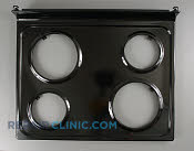 Metal Cooktop - Part # 876565 Mfg Part # WB62T10015