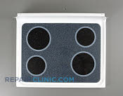 Glass Cooktop - Part # 824297 Mfg Part # WB57K10055