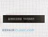 Touchpad and Control Panel 31861401B Alternate Product View