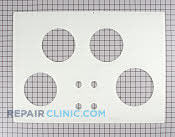 Glass Main Top - Part # 1026026 Mfg Part # 219129