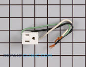 Receptacle - Part # 268369 Mfg Part # WB8X151