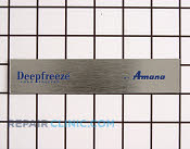 Insert, nameplate  am - Part # 237113 Mfg Part # R9800517