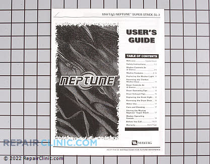 Manual, use & care 33002447        Main Product View