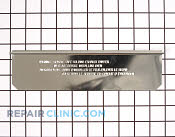Vent Damper - Part # 1456245 Mfg Part # W10197773