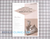 Manual, use & care - Part # 696063 Mfg Part # 71002788