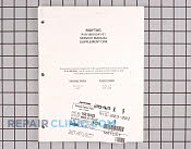 Manual kit, svc elec cookt - Part # 893463 Mfg Part # 16010493