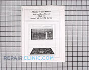 Manual, use & care - Part # 653999 Mfg Part # 57001086