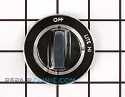 Control Knob - Part # 1244195 Mfg Part # Y07507301