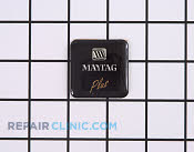 Nameplate - Part # 665733 Mfg Part # 61003875