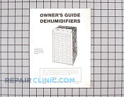 Manual, Care Guide or Other Literature - Part # 422014 Mfg Part # 16007368