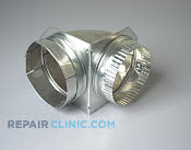 4 Inch 90 Degree Vent - Part # 1012449 Mfg Part # 5305514872